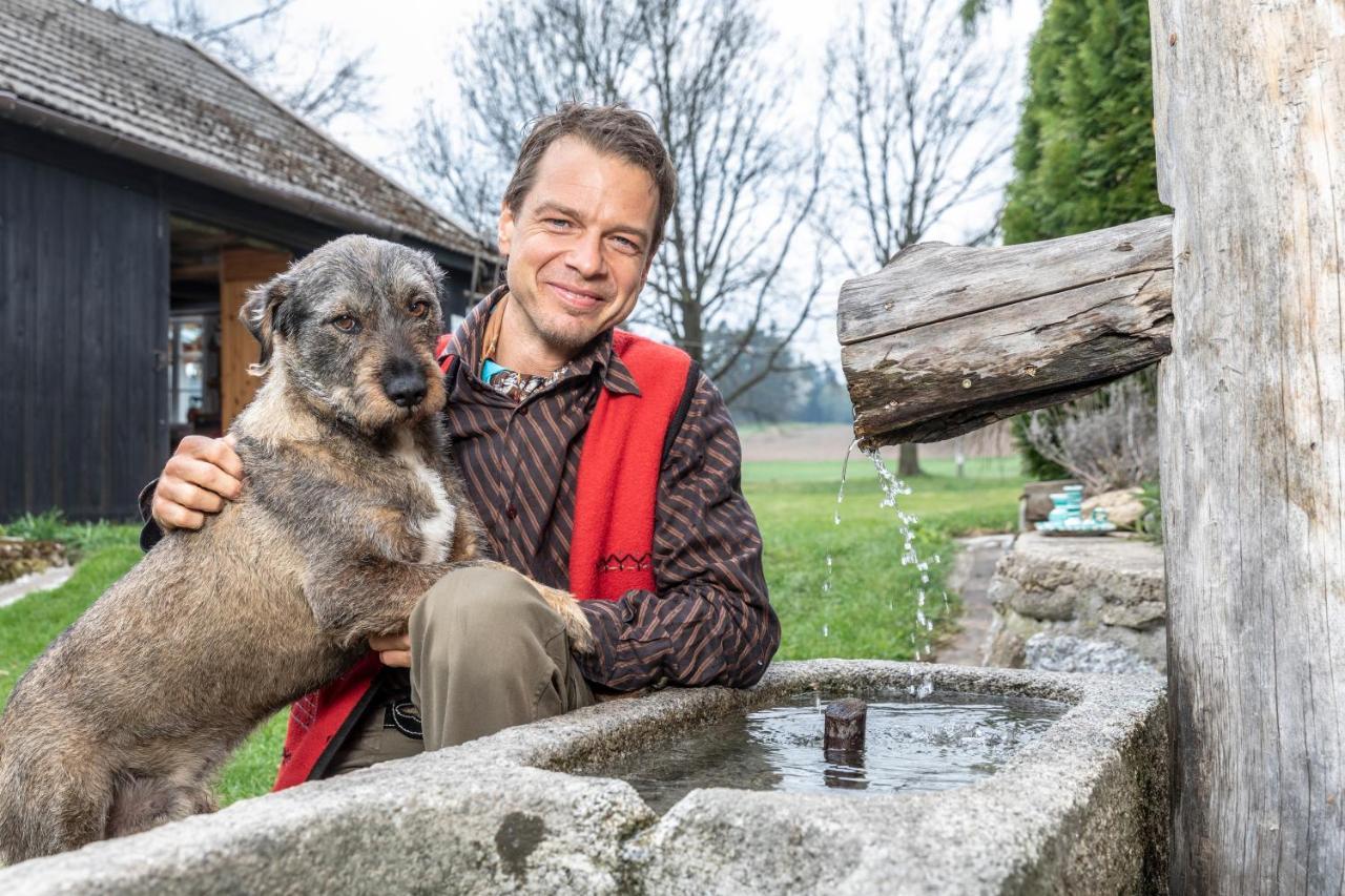 Familienapartments Mit Balkon Und Garten Ober-Lembach Bagian luar foto