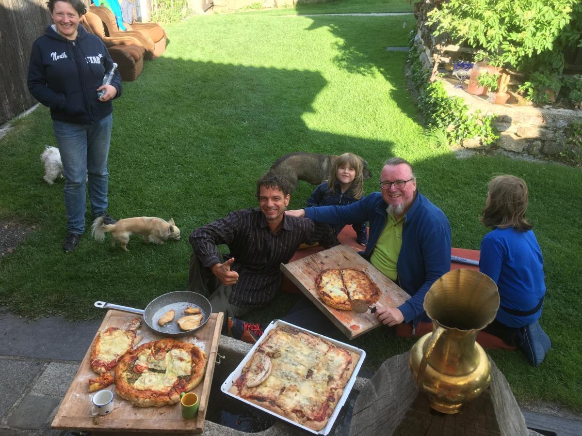 Familienapartments Mit Balkon Und Garten Ober-Lembach Bagian luar foto