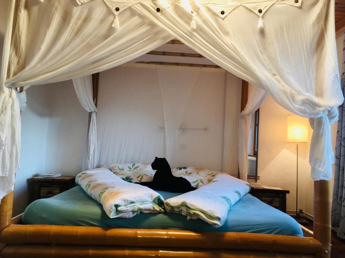 Familienapartments Mit Balkon Und Garten Ober-Lembach Bagian luar foto